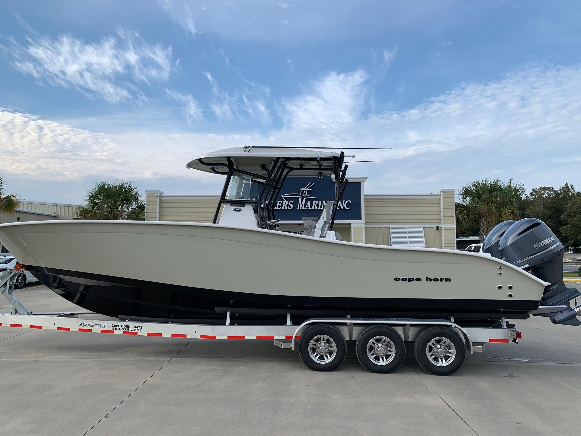 2021 Cape Horn 31T Gray/Black For Sale In NC Angler's Marine 910